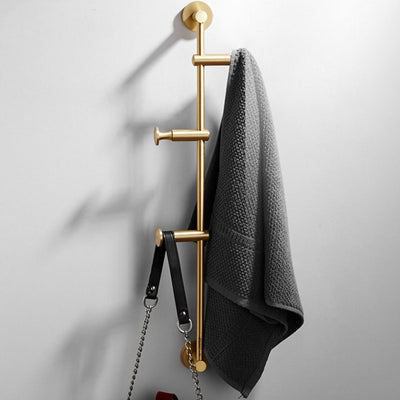 Porte Manteau Mural En Laiton