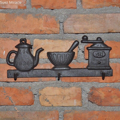 Porte Manteau Ancien Mural
