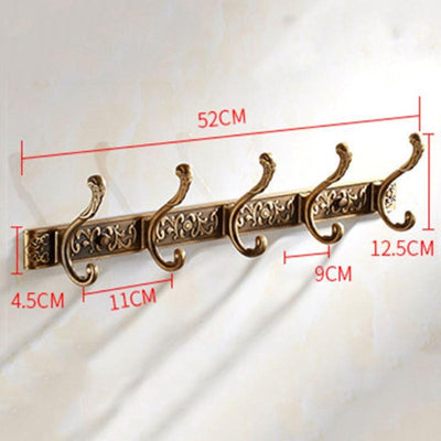 Porte Manteau Mural Laiton